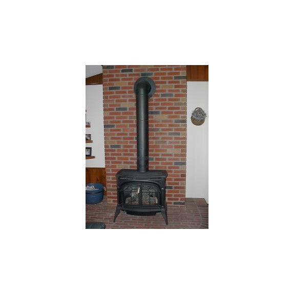 Double Wall Black Stove Pipe